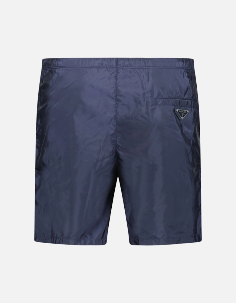 Metal Logo Swim Shorts Navy