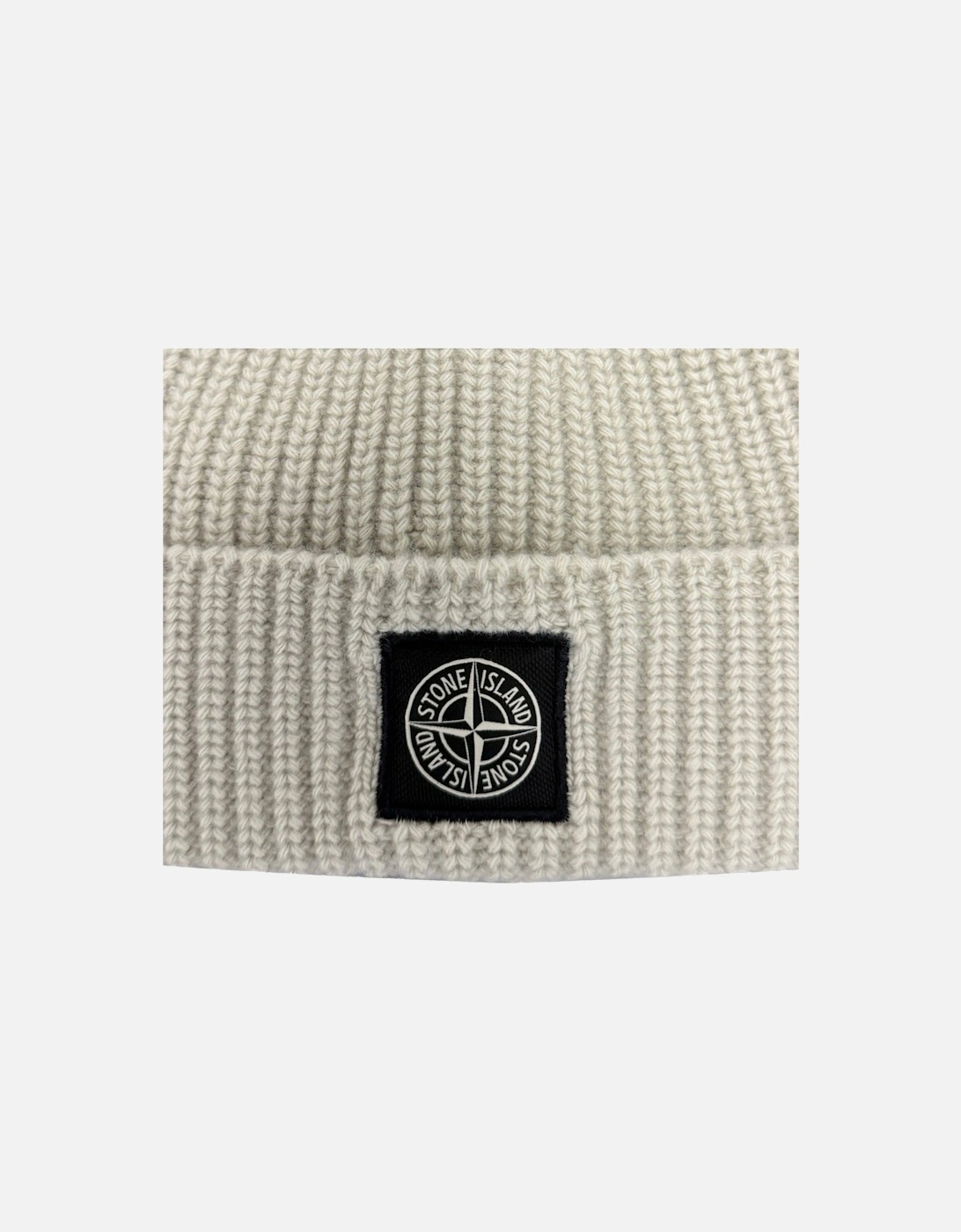 Wool Beanie Hat Off-White