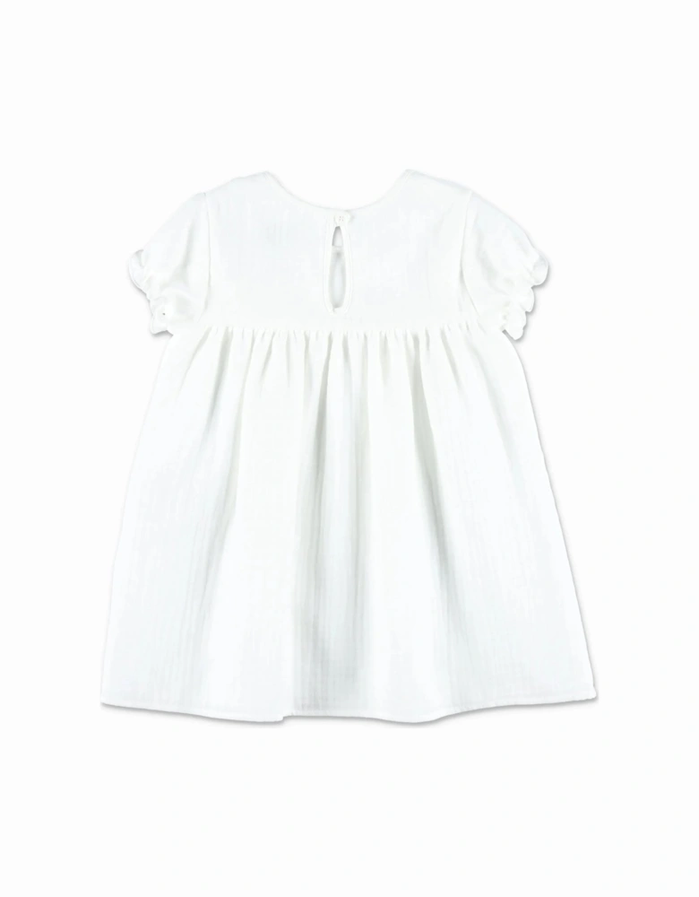 Baby Cotton Dress White