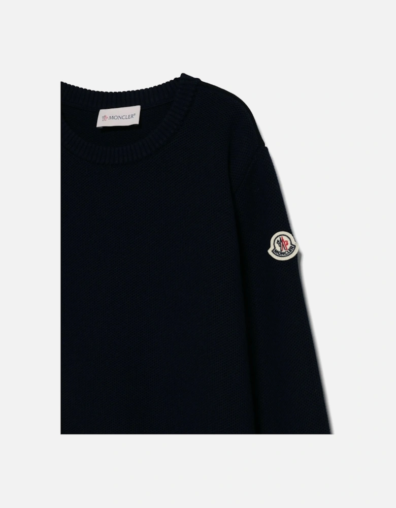 Kids Logo Sweater Navy