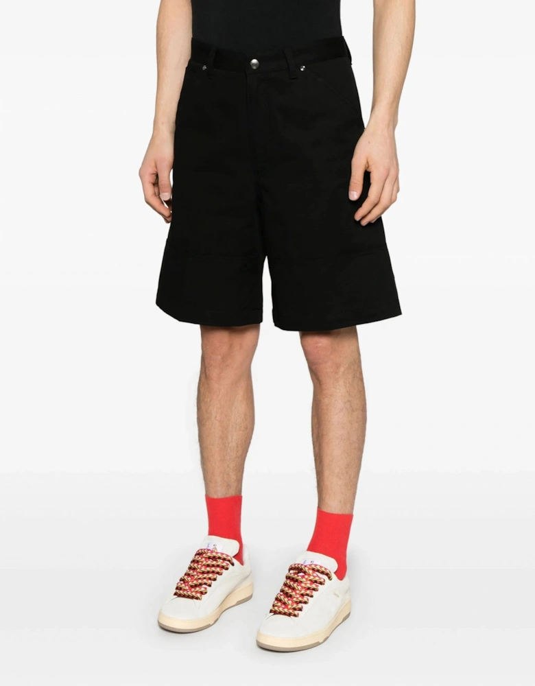 Archive Logo Shorts Black