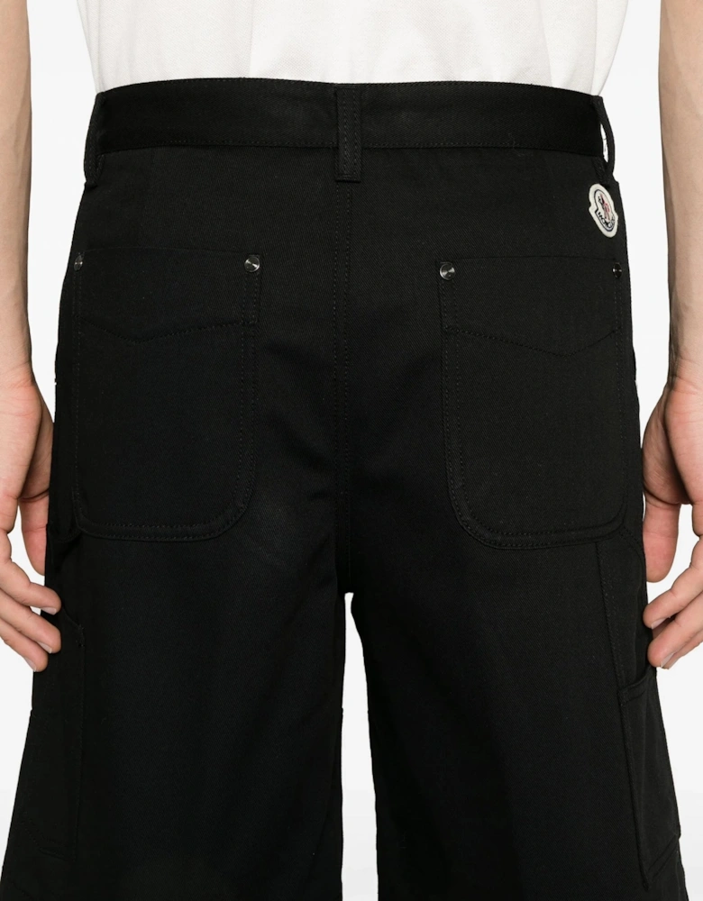 Archive Logo Shorts Black