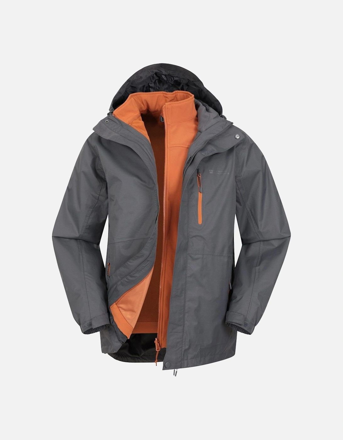 Mens Bracken Extreme 3 in 1 Waterproof Jacket, 5 of 4