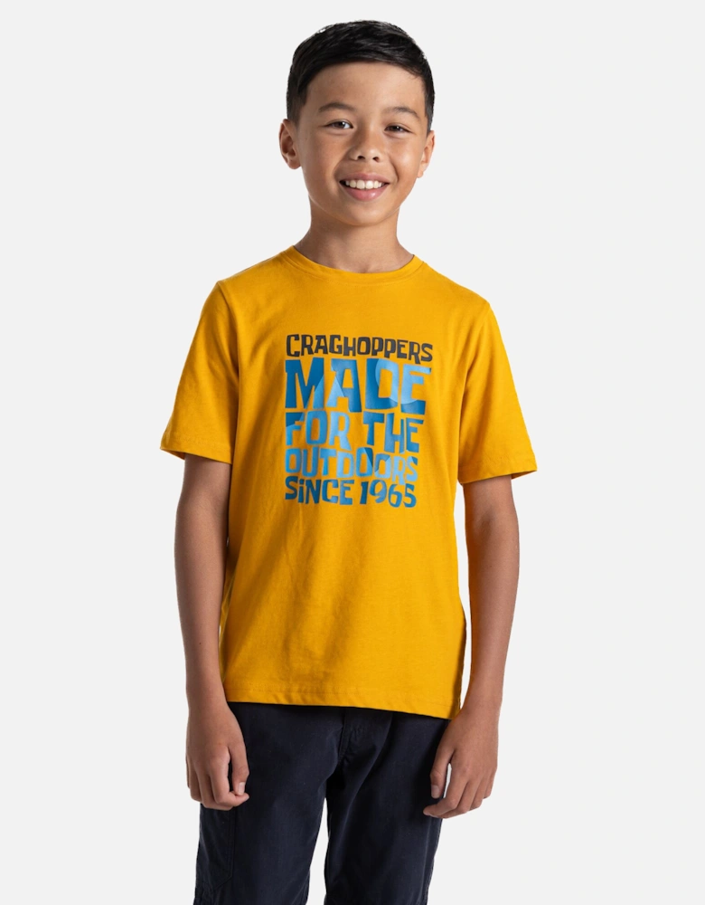 Childrens/Kids Ellis Made For The Outdoors Short-Sleeved T-Shirt