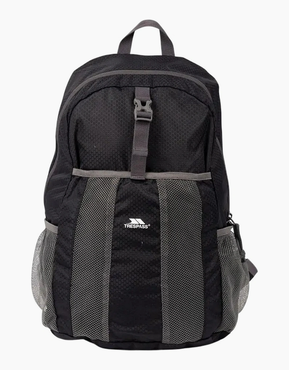 Trespass Unisex Black Turzo Packaway Backpack - Size: One Size