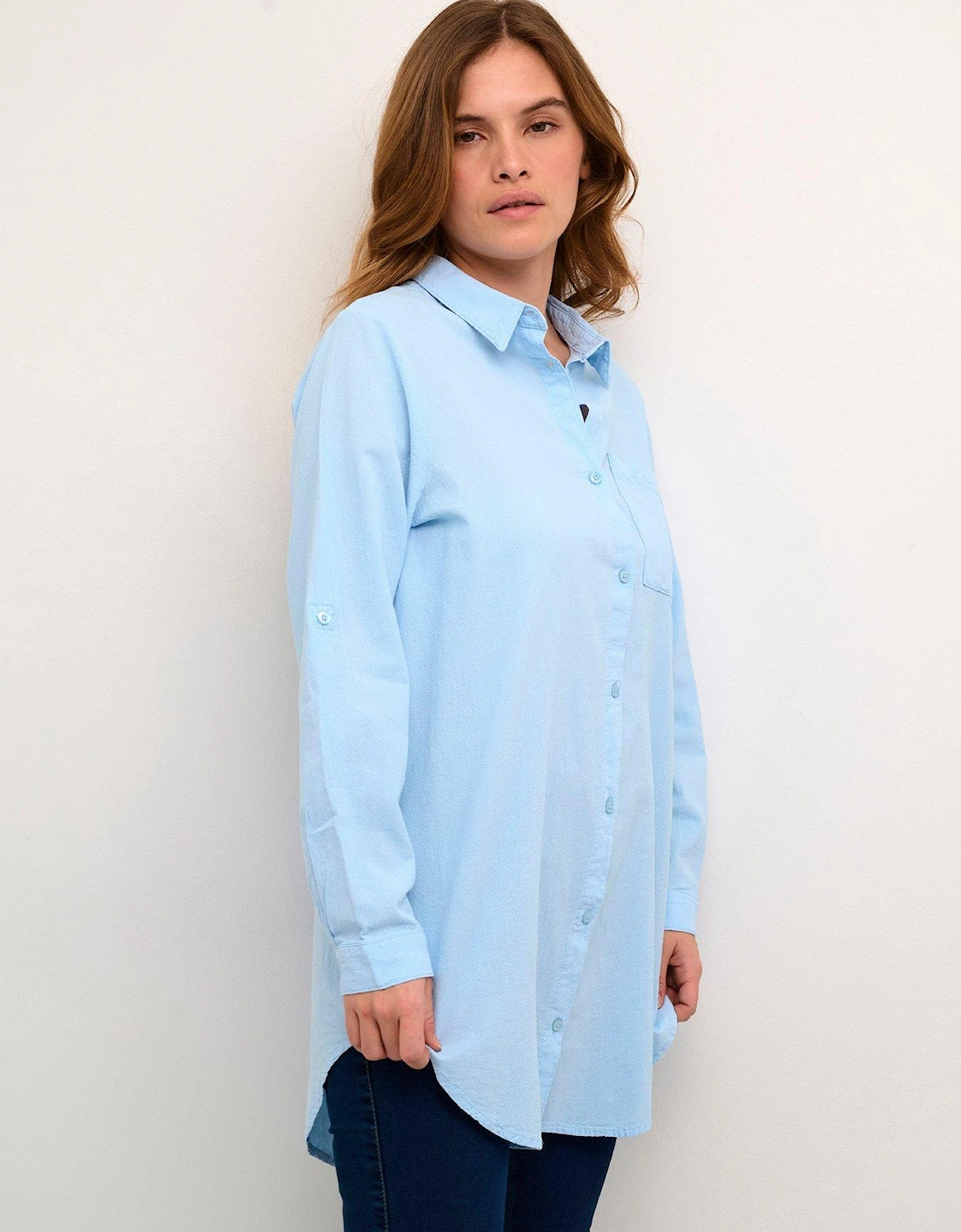 Naya Tunic Shirt - Blue, 2 of 1