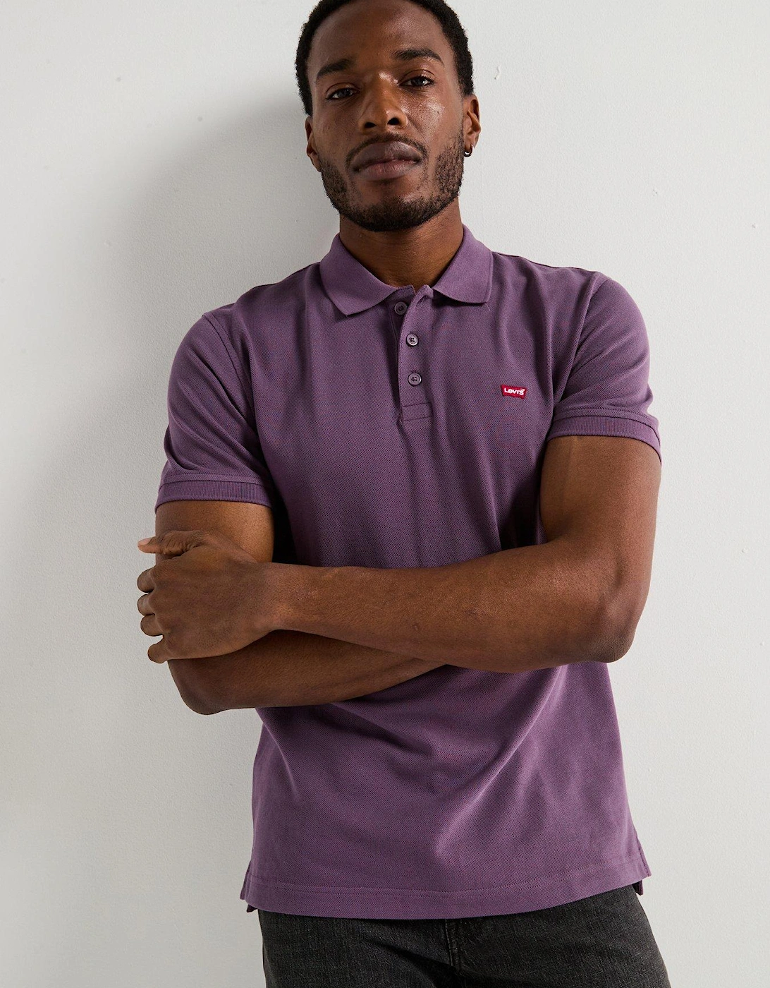 Housemark Logo Polo Shirt - Purple, 2 of 1
