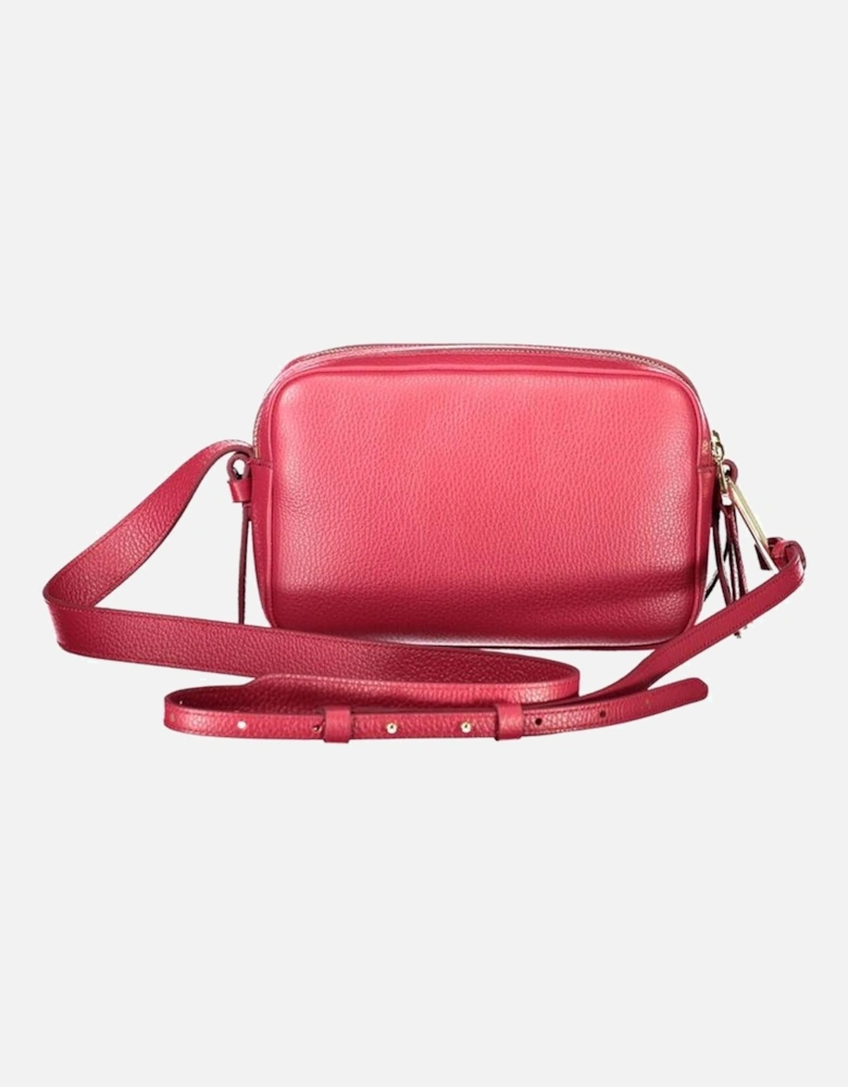 Leather Malory Bag with Adjustable Strap Women - Red Handbags