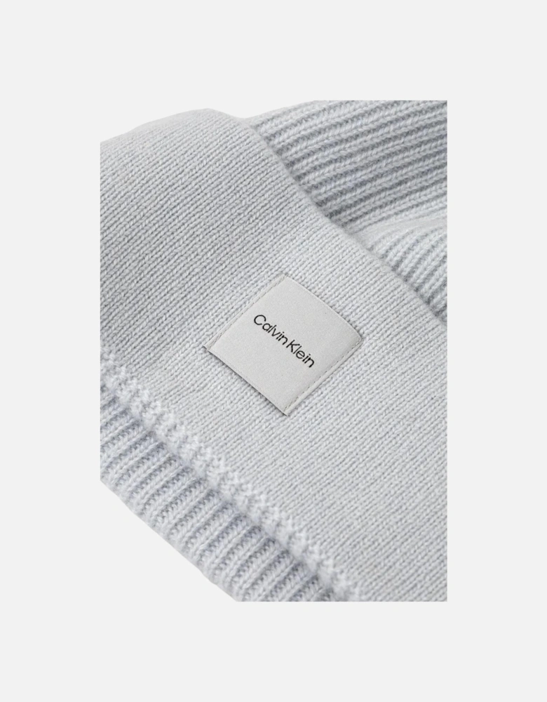 Cashmere Plain Slip-On Cap Women - Grey Hats