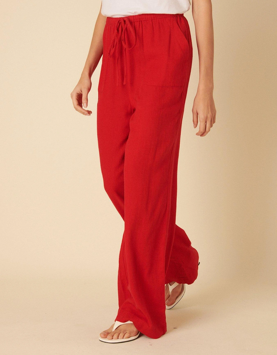 Shona Trouser - Red, 2 of 1