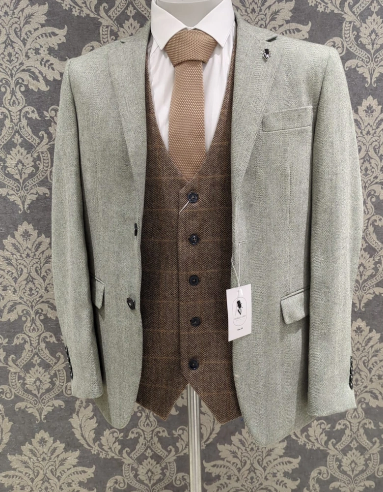 Sherlock Waistcoat - Brown