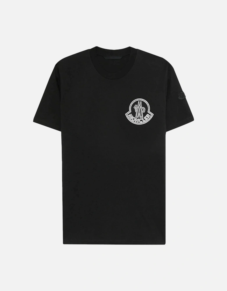 Archive Logo Cotton T-Shirt Black