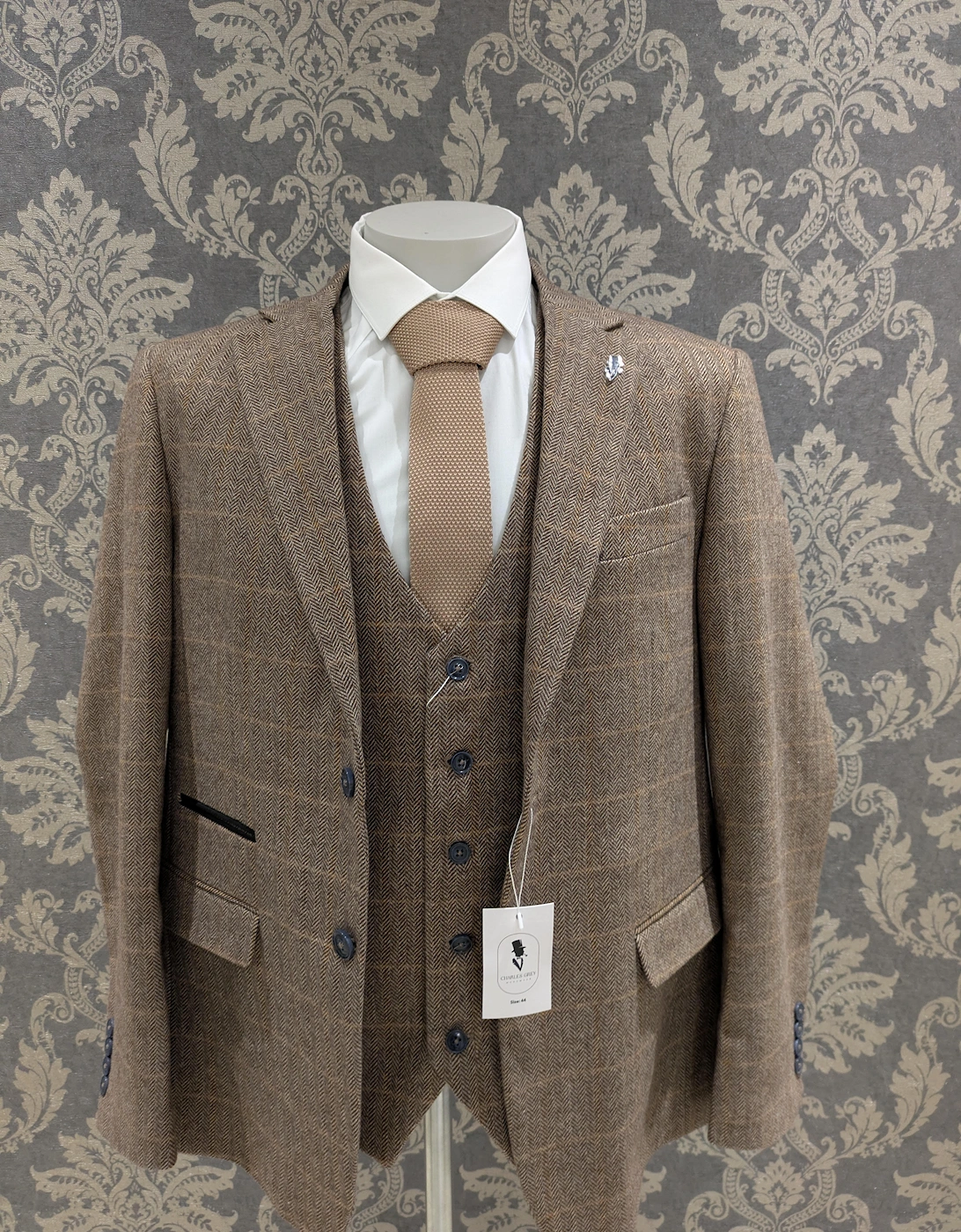 Sherlock Waistcoat - Brown