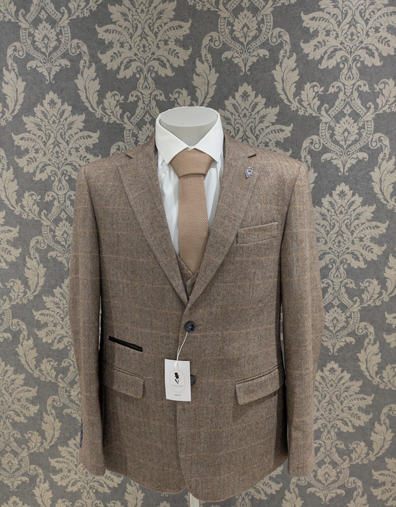 Sherlock Waistcoat - Brown