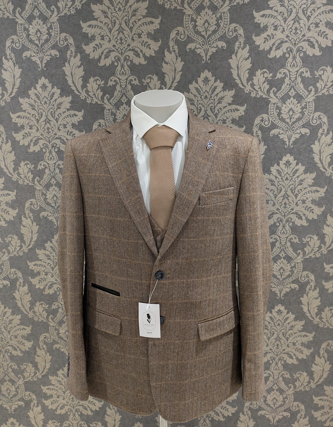 Sherlock Waistcoat - Brown