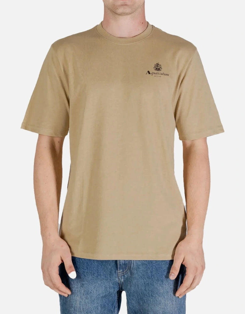 Small Logo T-shirt - Beige