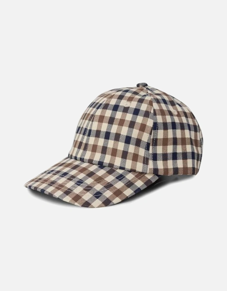 Active Iconic Check Baseball Cap - Beige