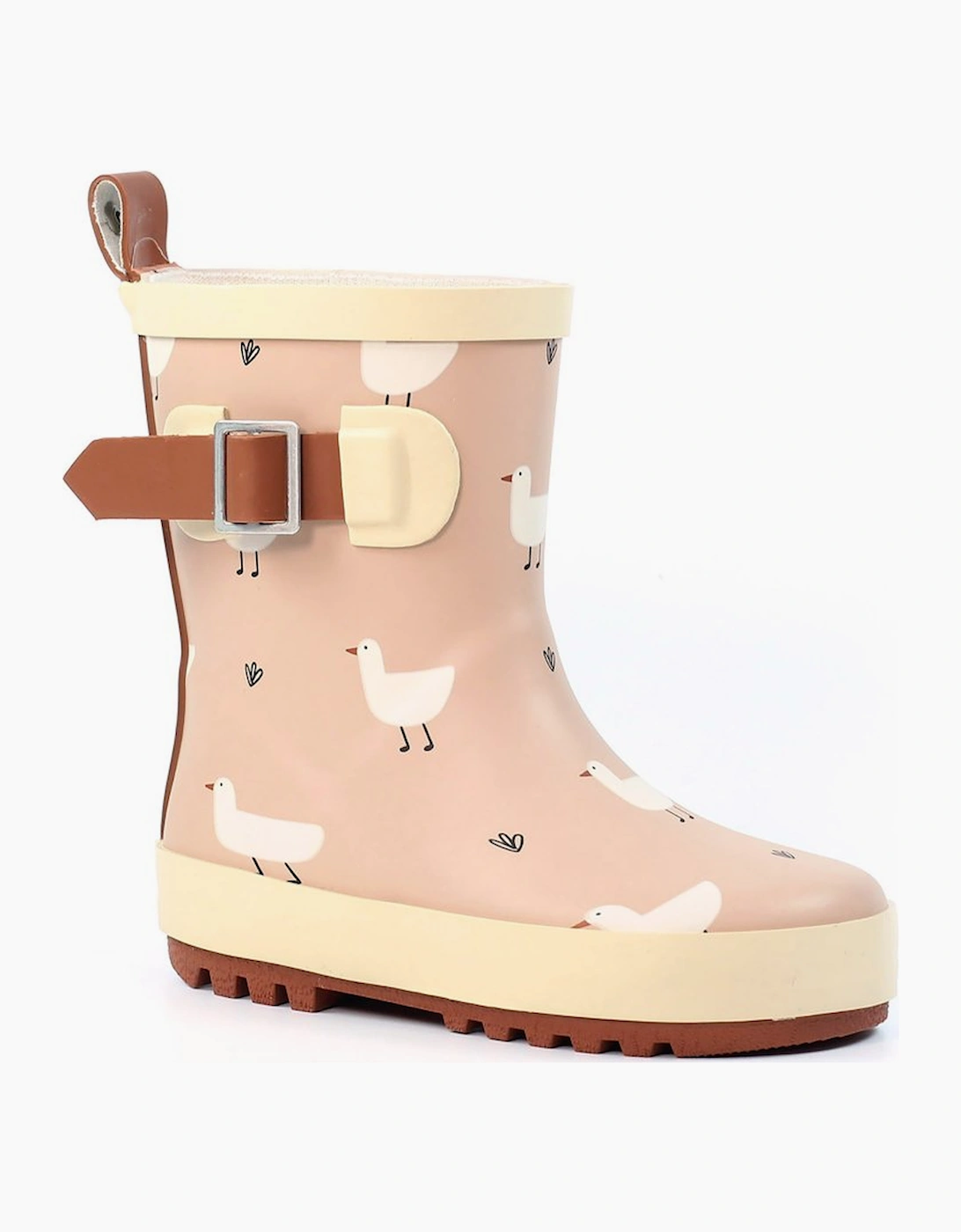 Lazy Dogz Girl's Downy Toddler Wellingtons - Tan - Size: 11 years/11