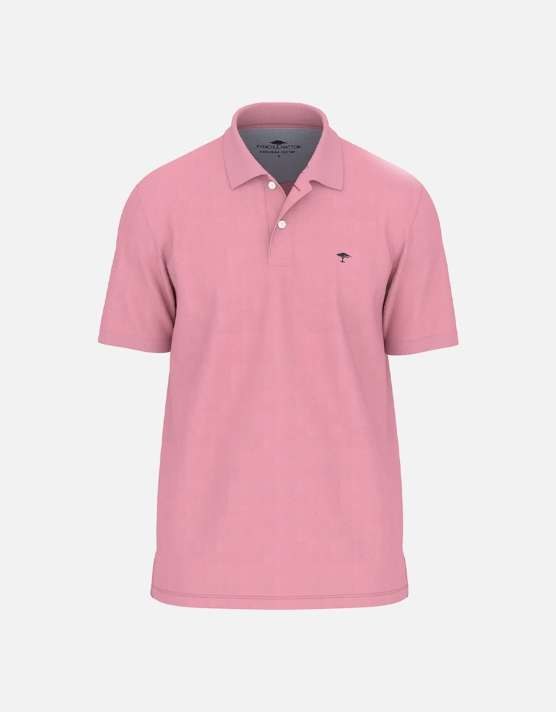 Fynch-Hatton Premium Cotton Basic Polo Peony