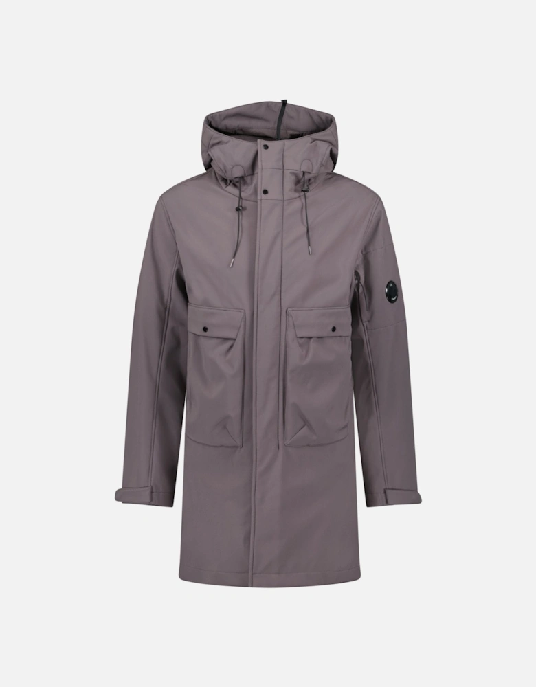 Shell-R Hooded Lens Parka Jacket Boulevard