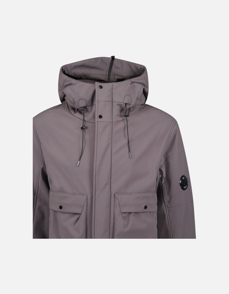 Shell-R Hooded Lens Parka Jacket Boulevard