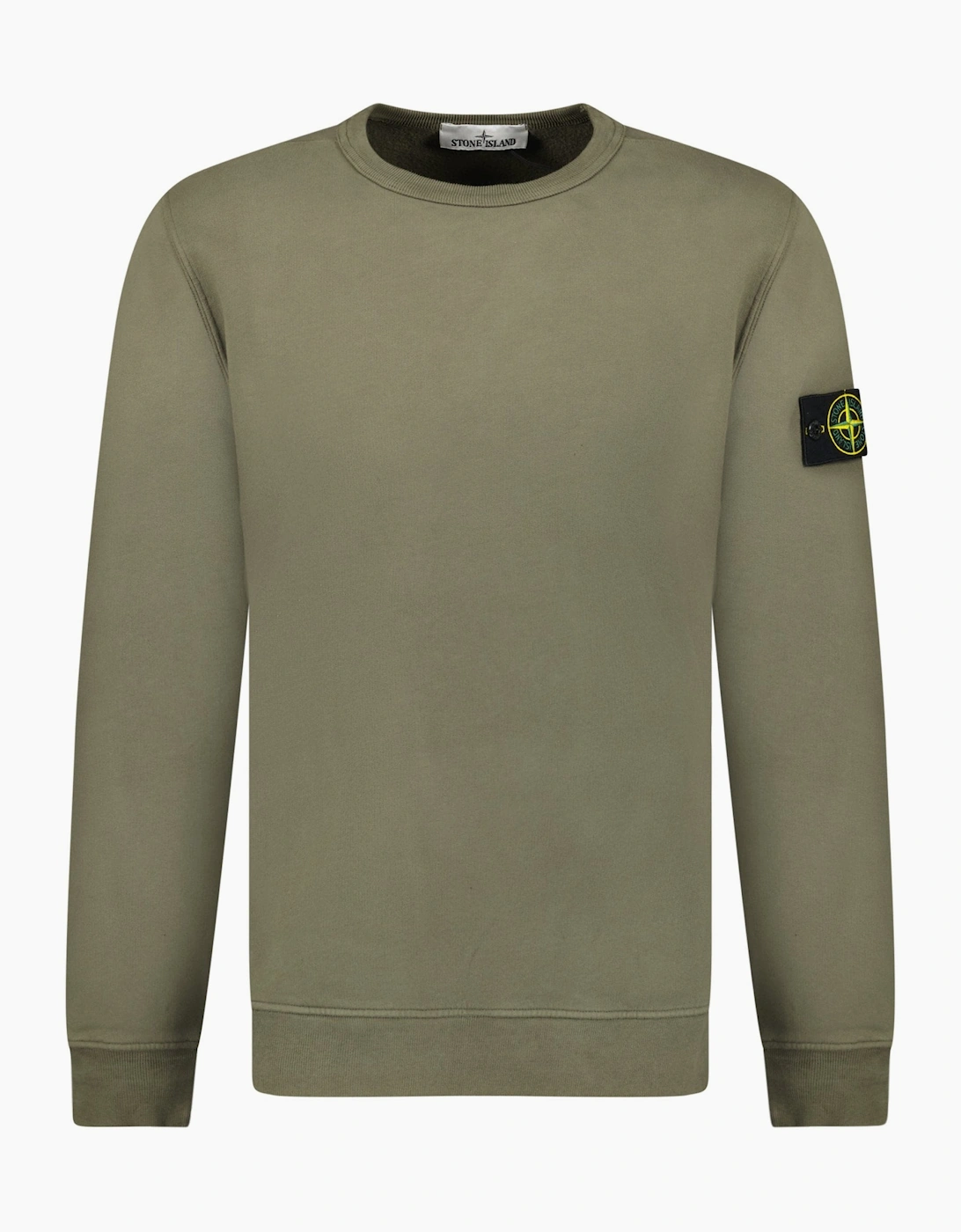 Men's Stone Island Brushed Organic Cotton Sweatshirt Walnut Brown - Size: 38