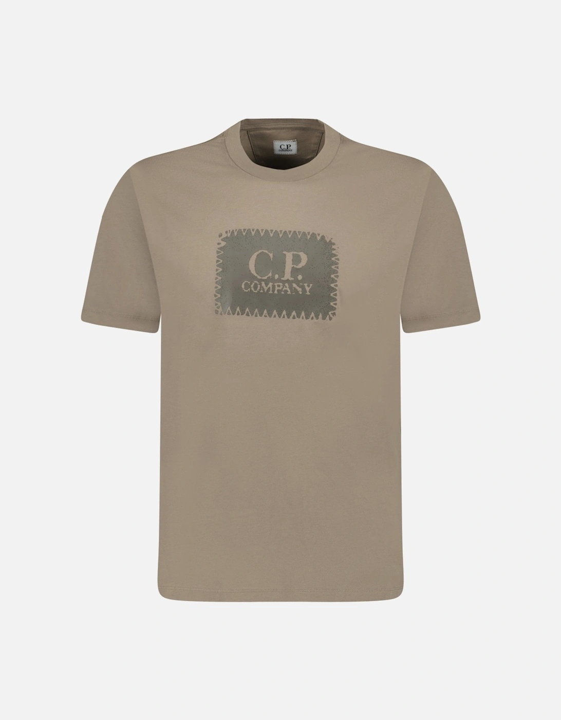 Label Style Logo T-Shirt Walnut Brown, 3 of 2