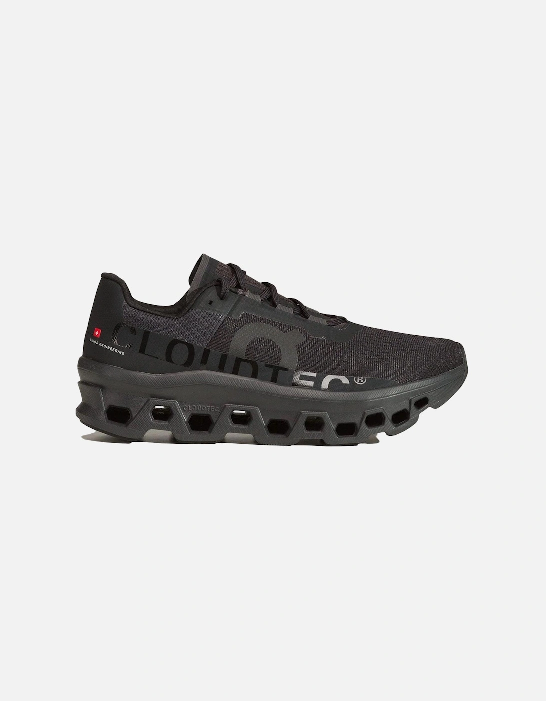 Running CloudMonster Trainers in Black, 3 of 2