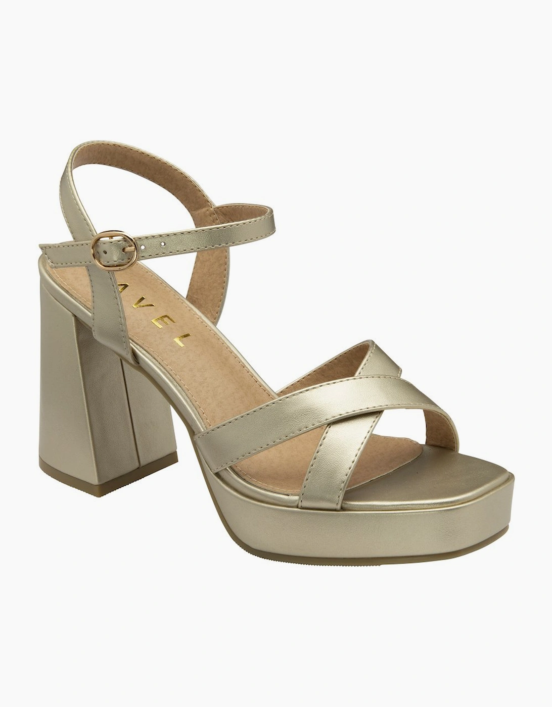 Ravel Women's Farran Womens Heeled Sandals - Brown - Size: 5