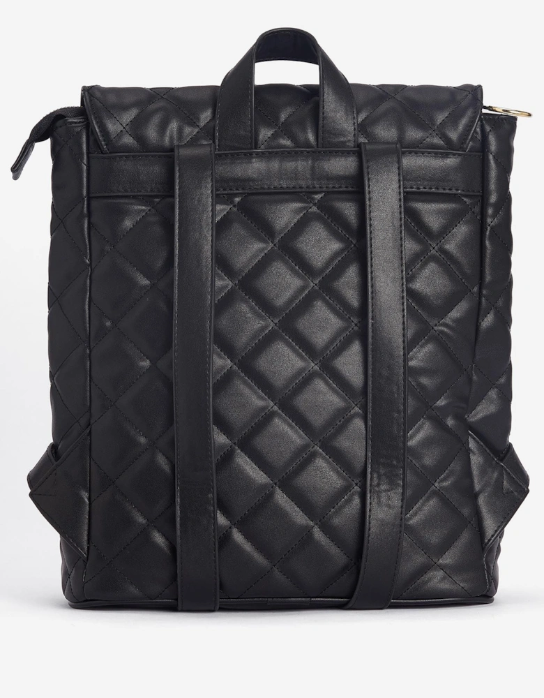 QUILTED HOXTON Womens Backpack Black