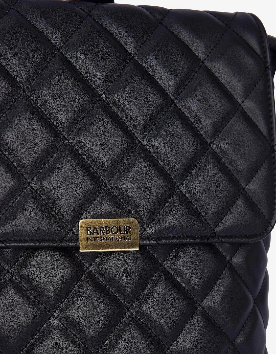 QUILTED HOXTON Womens Backpack Black