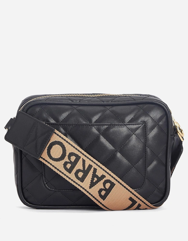 QUILTED SLOANE Womens Crossbody Bag Black