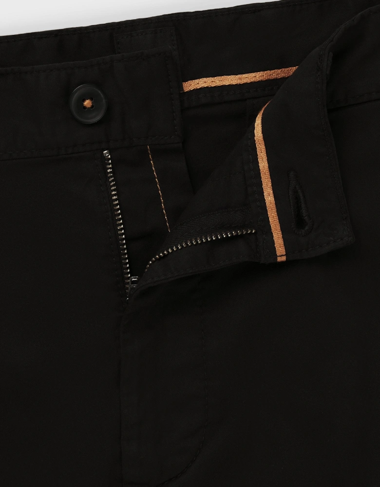 BOSS Orange Chino-slim-Shorts  001 Black