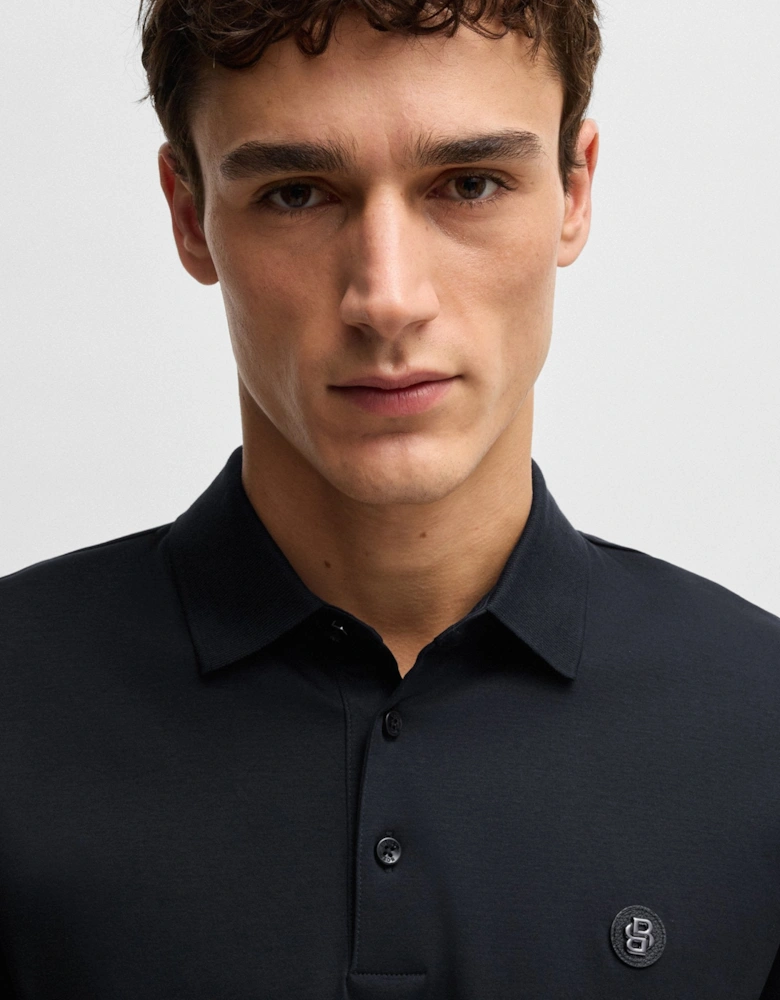 BOSS Black C-Parris 01 Polo Shirt S1-25 404 Dk Blue