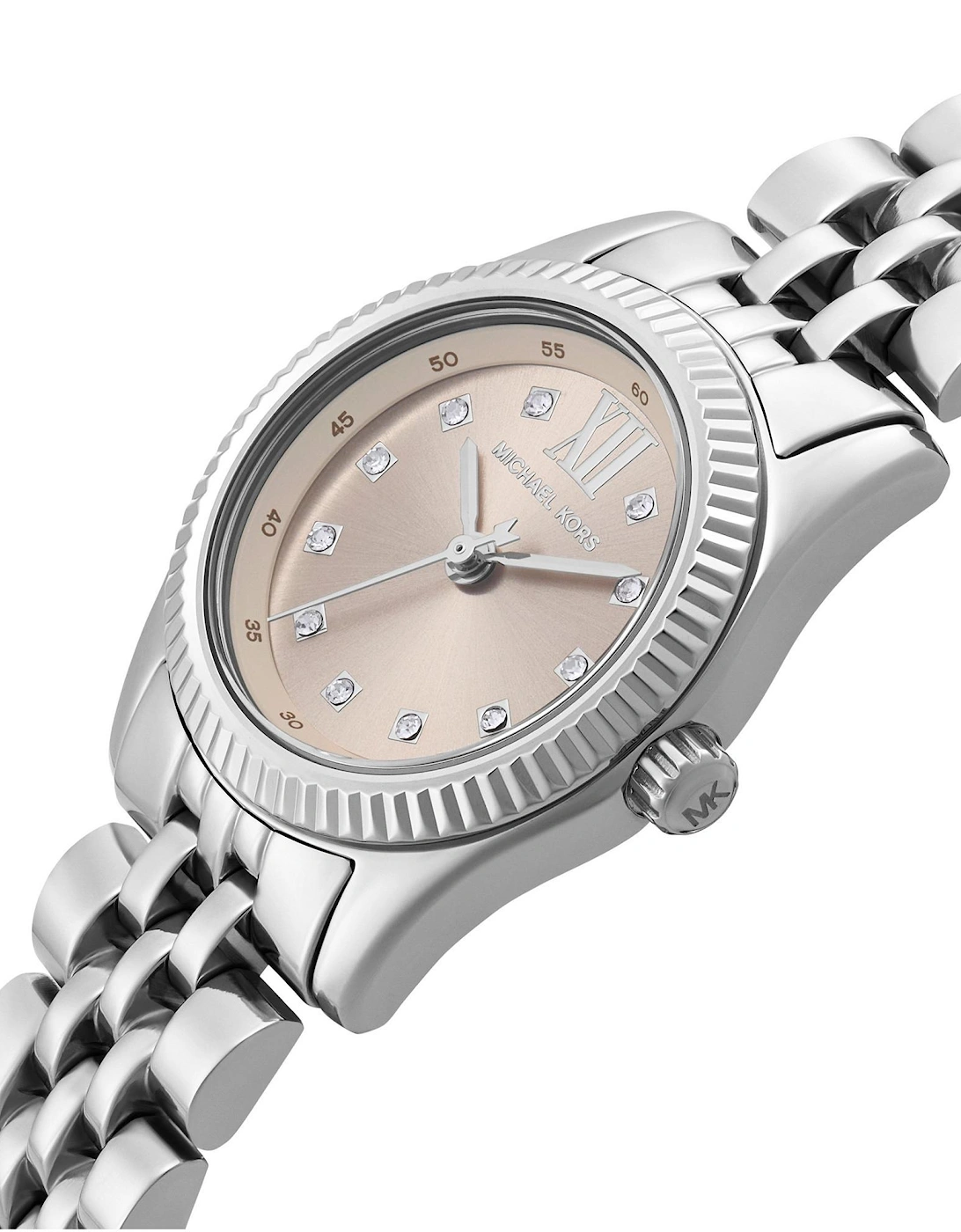 MK4843 Lexington Silver Dial Ladies Watch