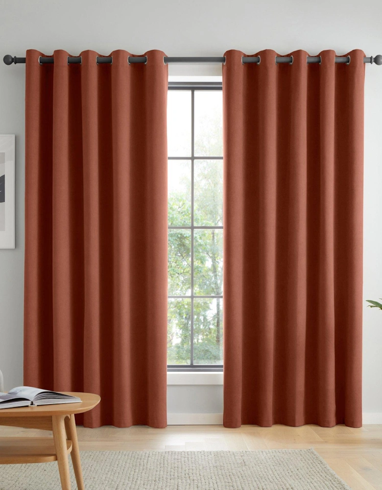 Wilson Velvet Thermal Blackout Eyelet Curtains 