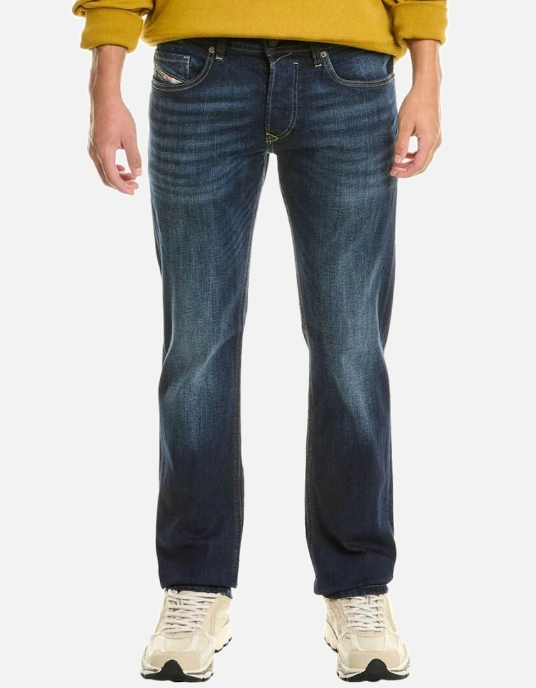 Safado-X Straight Fit Medium Blue Denim Jeans