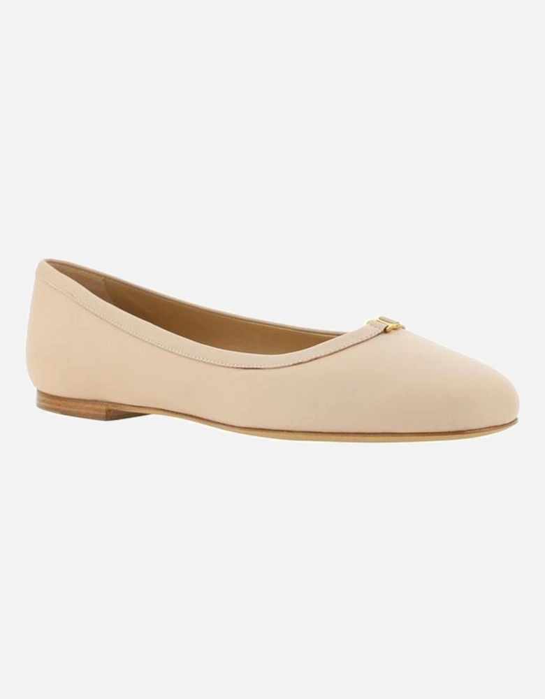 Calfskin Marcie Ballerinas with Gold-Tone Detail Women - Multicolor