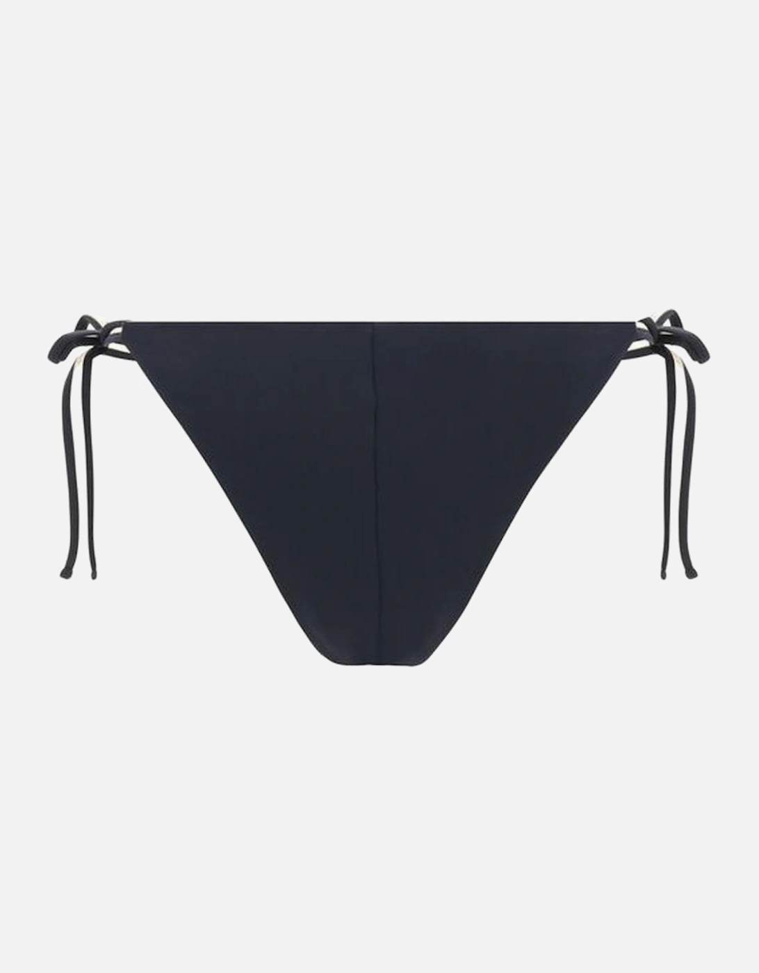 Swimsuit Briefs with Adjustable Tie Sides Women - Black Swimwear