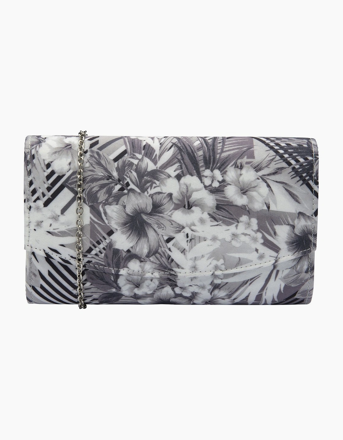 Ravel Women's Ardee Womens Clutch Bag - Black Floral Synth - Size: ONE size