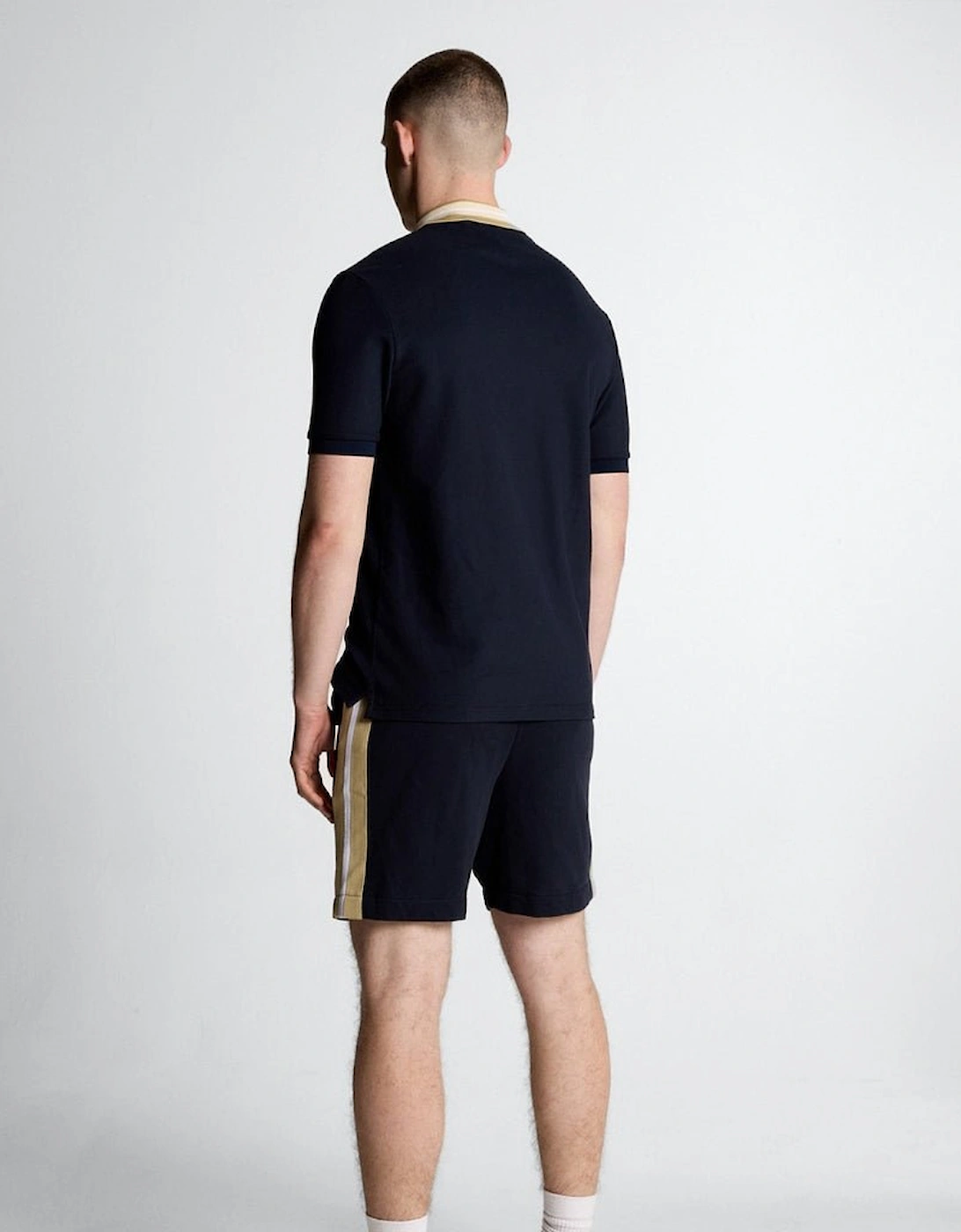 Contrast Taped Sweat Shorts