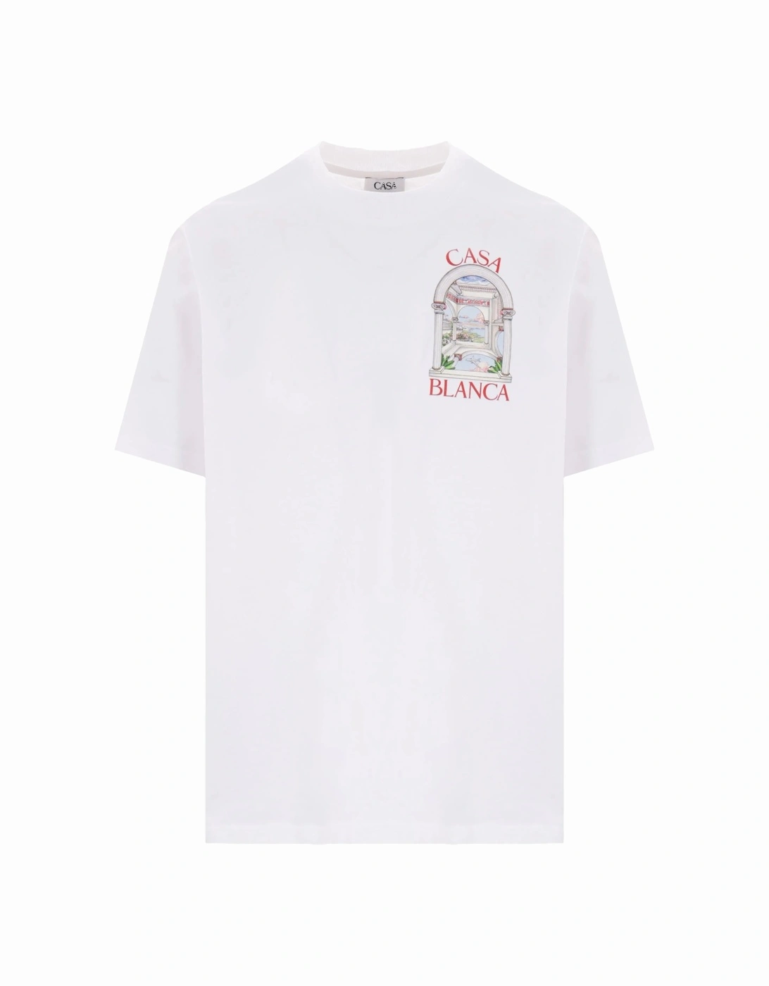 Le Passage Printed T-Shirt in White, 5 of 4