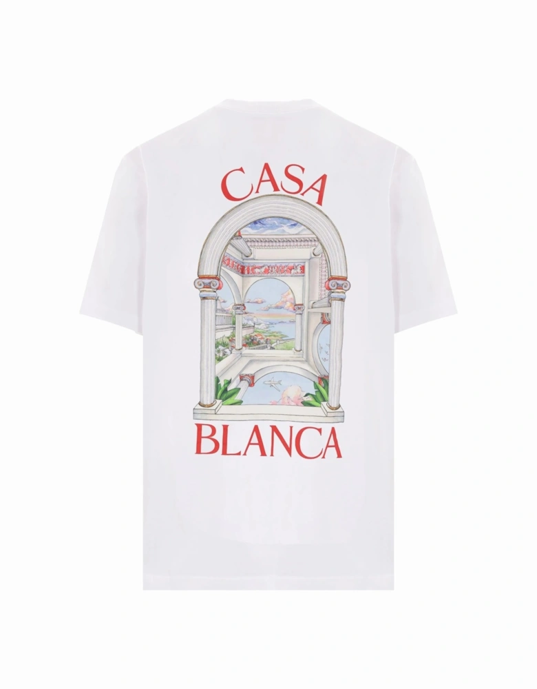 Le Passage Printed T-Shirt in White