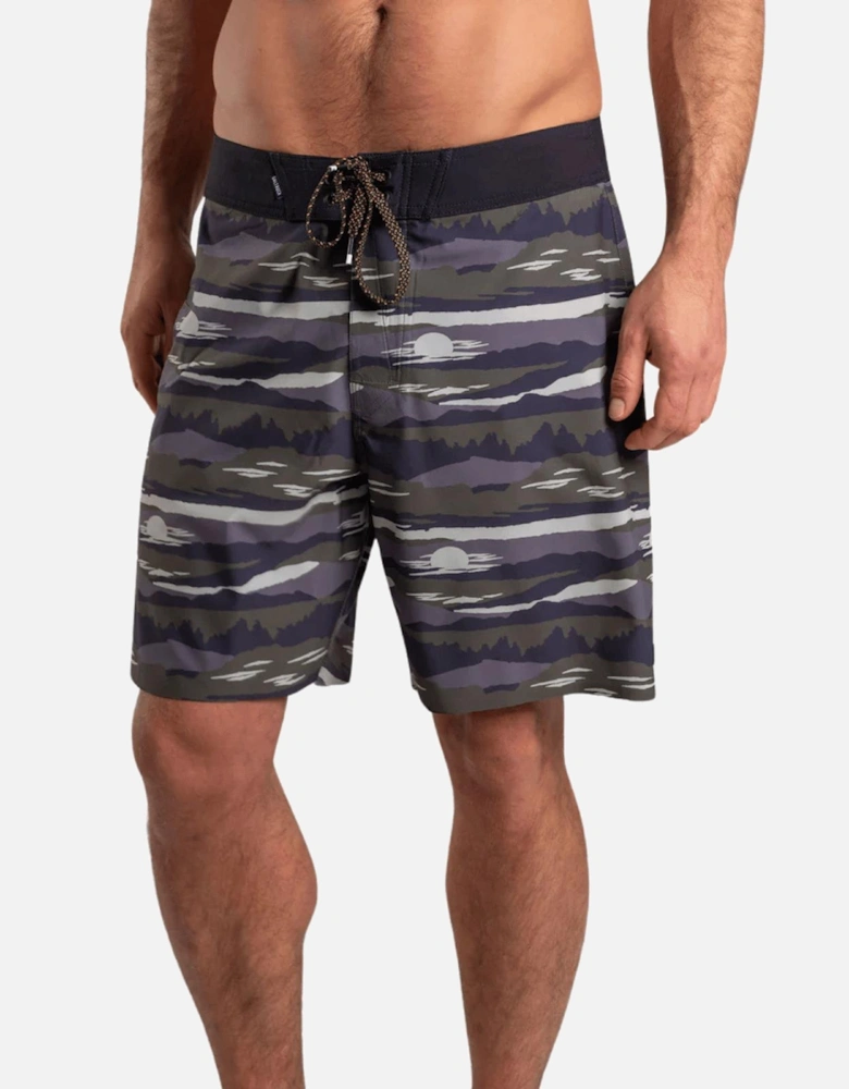 Mens Camo Stripe Boardshorts