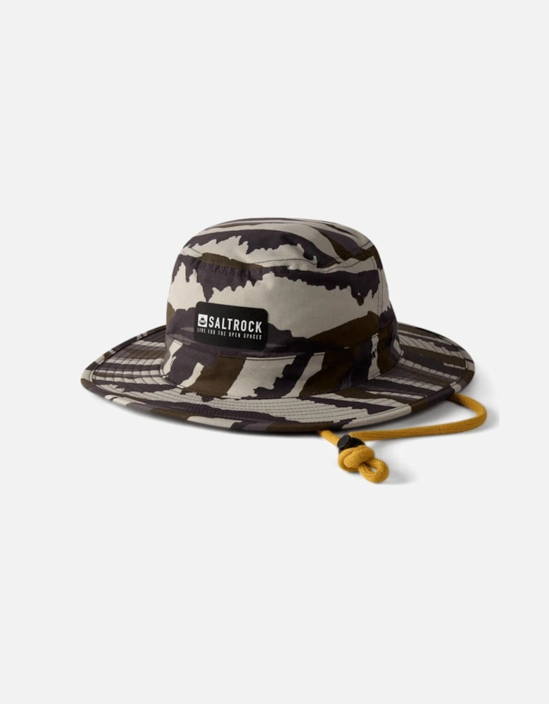 Mens Camo Stripe Bucket Hat