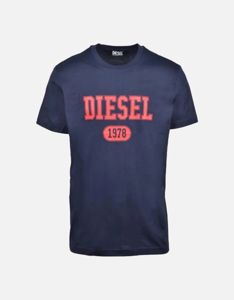 1978 Varsity Design Navy Blue T-Shirt