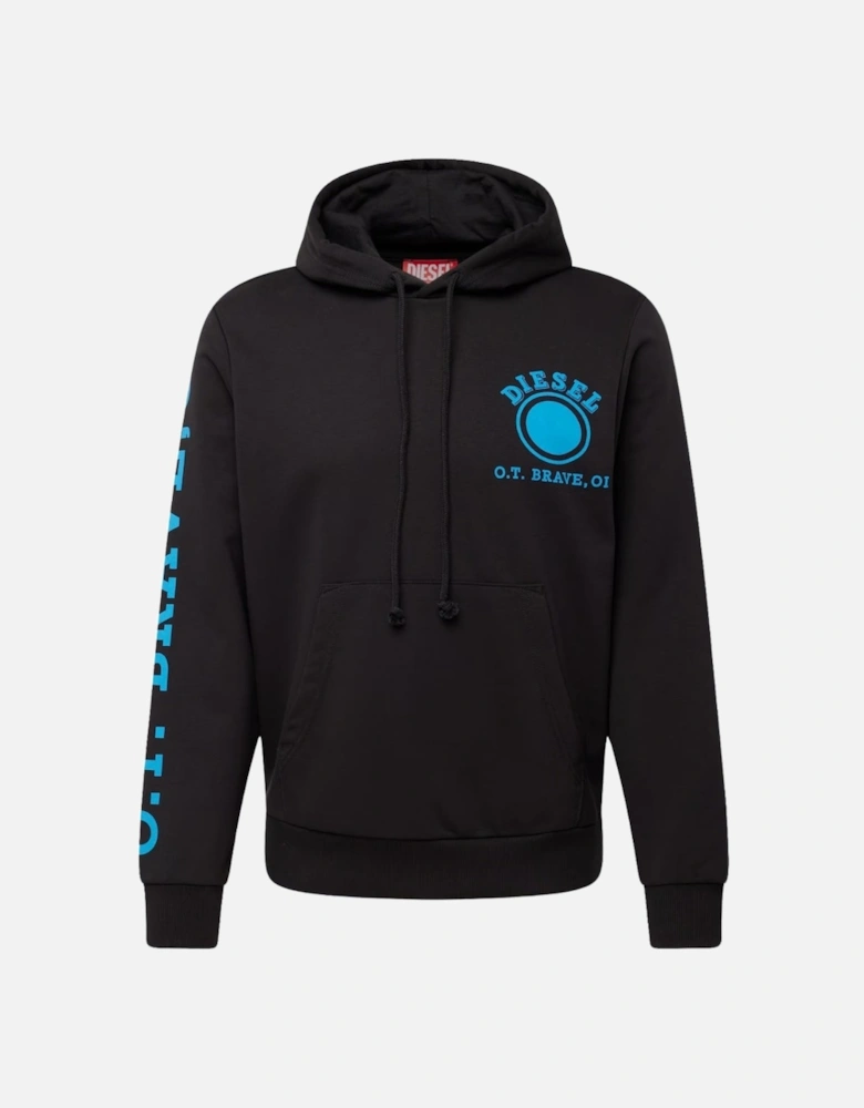 Dot Logo Black Hoodie