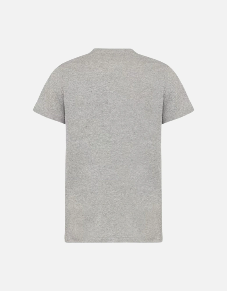 Denim Division Split Logo Grey T-Shirt