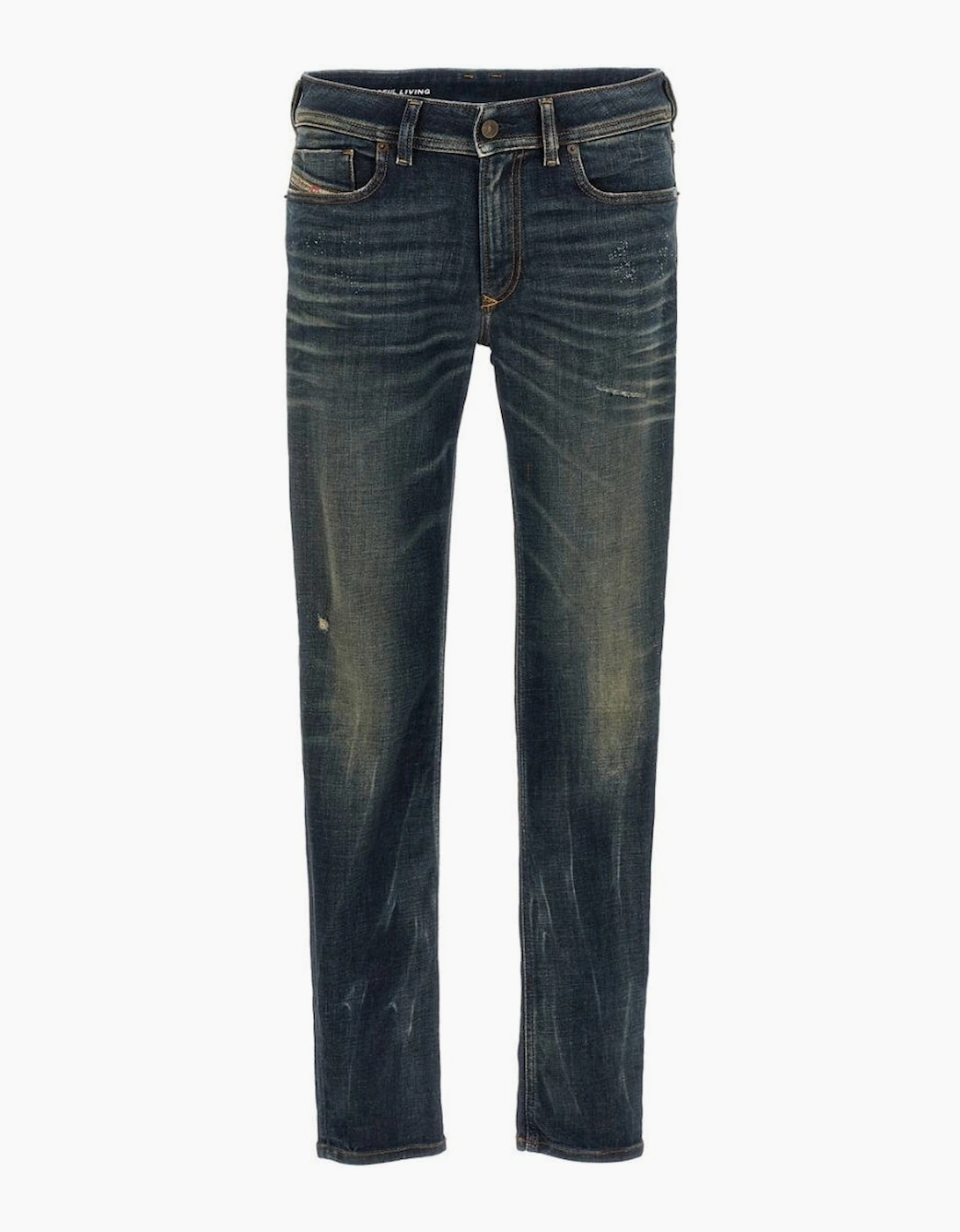 Men's Diesel 1979 Sleenker Dark Denim Blue Jeans - Navy - Size: 29/32