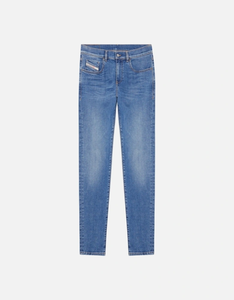 D-Strukt Blue Washed Jeans